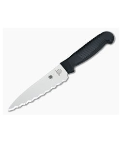 Spyderco Paring Kitchen Knife 4.5" Serrated Edge