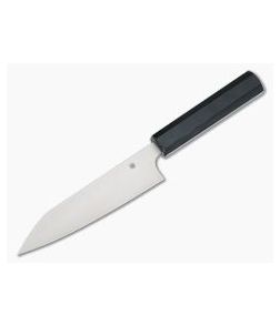 Spyderco Carter Wakiita Funayuki BD1N Black G10 Kitchen Knife K16GP