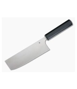Spyderco Carter Wakiita Nakiri BD1N Black G10 Kitchen Knife K17GP