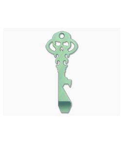 Chaves Skeleton Key Tool Prybar Green Titanium KEY-TL-GTI-CH