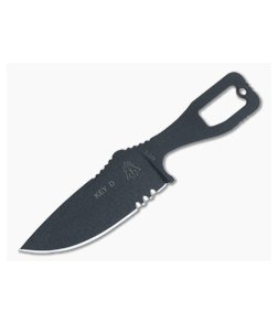 TOPS Key Knife D Neck Knife Serrated
