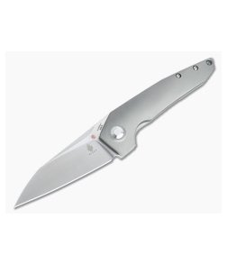 Kizer VK1 Vulpex Satin S35VN Titanium Frame Lock Flipper KI4565A1