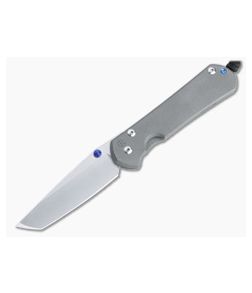 Chris Reeve Large Sebenza 31 Tanto Stonewashed Magnacut Titanium Folder