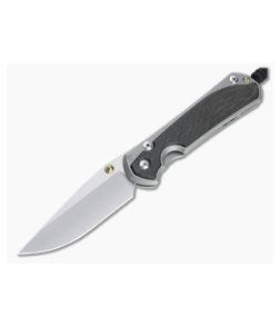 Chris Reeve Large Sebenza 31 Drop Point S45VN Bog Oak Inlay Folding Knife 002