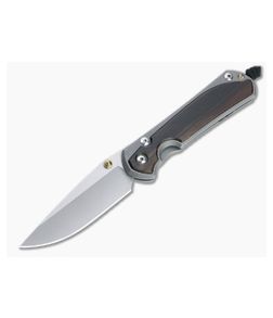 Chris Reeve Large Sebenza 31 Drop Point S45VN Macassar Ebony Inlay Folding Knife 002