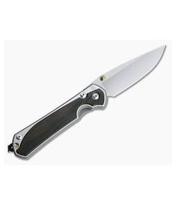 Chris Reeve Large Sebenza 31 Left Handed Macassar Ebony Inlay Frame Lock 001