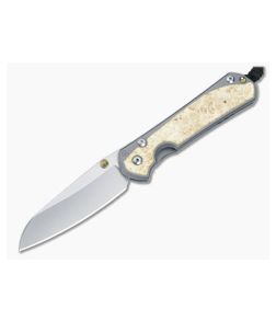 Chris Reeve Large Sebenza 31 Frame Lock Folder Box Elder Inlay MagnaCut Insingo L31-1126-004