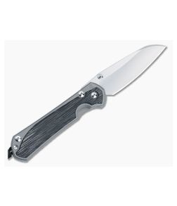 Chris Reeve Large Sebenza 31 Left Hand Insingo Black Micarta Glass Blasted