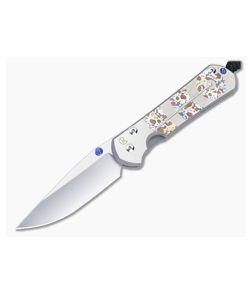 Chris Reeve Large Sebenza 31 Unique Graphic MagnaCut Double Lugs L31-1400-028