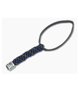 Zero Tolerance Lanyard Gray and Blue