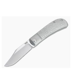 Pena Knives X-Series Lanny's Clip Front Flipper Satin M390 Jigged Titanium