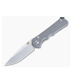 Chris Reeve Large Inkosi S45VN Drop Point Gold Lugs Titanium Folder