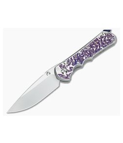 Chris Reeve Large Inkosi Limited CAD Custom Purple Scroll 1020-003
