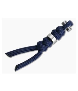 Chris Reeve Large Inkosi Lanyard Midnight with Silver Bead