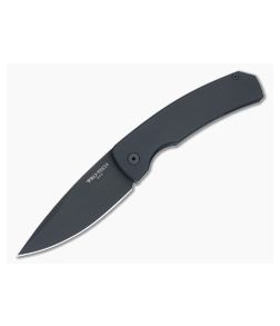 Protech Magic 2 Whiskers Scale Release Auto Black Aluminum Black 154CM Drop Point M2603