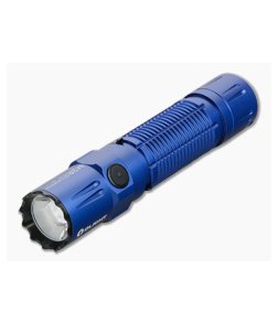 Olight M2R Pro Warrior Blue Limited Edition Tactical Rechargeable 1800 Lumen Neutral White LED Flashlight