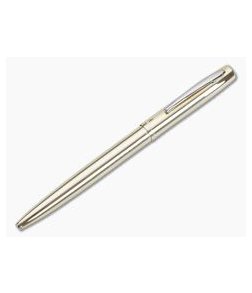 Fisher Space Pen Antimicrobial Raw Brass Cap-O-Matic Click Pen M4RAW