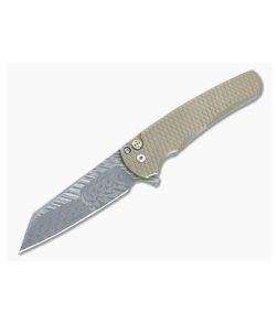Protech Malibu Custom AlBronze Dragon Scale Irie Damasteel