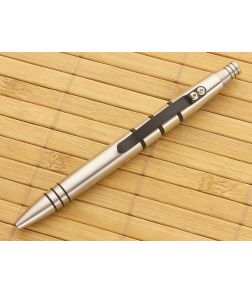 Tuff-Writer Mini Click Pen Polished Stainless Steel 