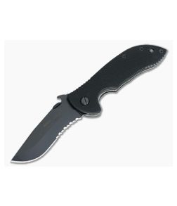 Emerson Mini Commander Black Serrated Standoffs