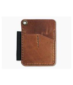 Hitch & Timber Mini Engineer Caddy English Tan Leather EDC Utility Wallet