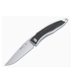 Chris Reeve Mnandi S45VN Macassar Ebony Wood Inlaid Titanium Dress Carry Folder 015