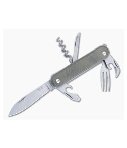 MKM Malga 6 MagnaCut Multi-Tool Green Micarta MP06MAG-GC