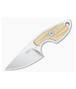 MKM Mikro 1 M390 Drop Point Olive Wood MR01-O