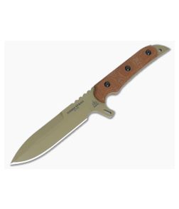 TOPS Knives Missile Strike Coyote Tan 1095 MISS-01