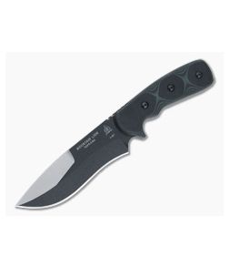 TOPS Mountain Lion Black 1095 Green & Black G10 Fixed Blade