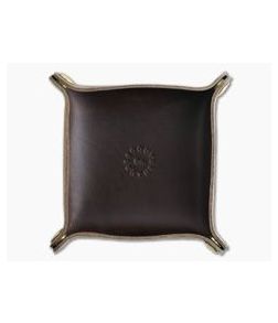 Scout Leather Co. Mini Valet Tray Brown Leather