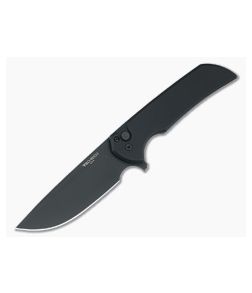 Protech Mordax Solid Black DLC Magnacut