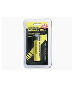 Nitecore 18650 High Discharge 3.7v Rechargeable 2600mAh Li-ion Battery NL1826