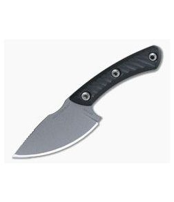 RMJ Tactical Nomad Skinner 52100 Black Hunting Fixed Blade