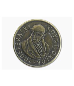 Shire Post Mint Nosferatu Count Orlok Coin Brass