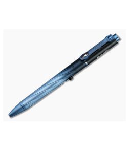 Olight OPen Pro Deep Sea Blue LTD 120 Lumen Flashlight with Green Laser EDC Bolt Action Pen