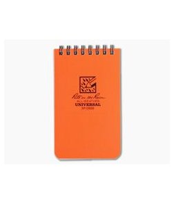 Rite In The Rain 3" x 5" All-Weather Notebook Orange