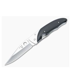 Spyderco C42P Viele Black Micarta with AUS-8 Blade - Mint