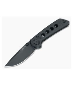 Reate PL-XT Pivot Lock Black Micarta Black PVD Nitro-V