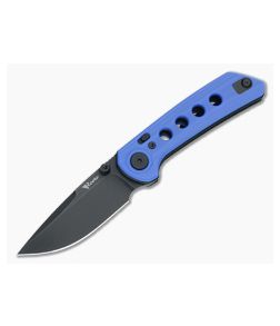 Reate PL-XT Pivot Lock Blue G10 Black PVD Nitro-V