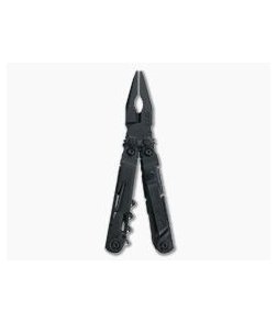 SOG PowerLitre Black Compound Leverage Mini Multi-tool with Corkscrew PL1002-CP