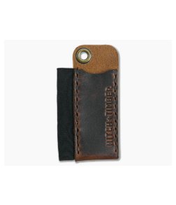 Hitch & Timber Pocket Runt Cadet Brown Nut Leather Slip & Pen Holder