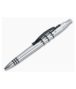 Tuff-Writer Precision Press Polished Stainless Steel Pen