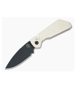 Protech PT Plus Automatic Textured Bronze Aluminum Handles Black DLC MagnaCut Drop Point PT236