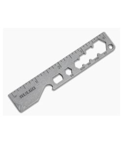 Qerim 37 Rulgo 4 Inch SAE Titanium Keychain Ruler 025