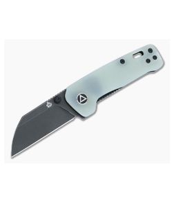 QSP Penguin Mini Liner Lock Folder Jade G10 Handles Black 14C28N Sheepsfoot 130XS-F2