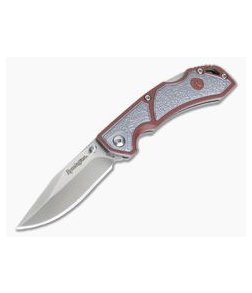 Remington EDC Series Modified Drop Point Red Anodized Aluminum Back Lock Folder R50030MC