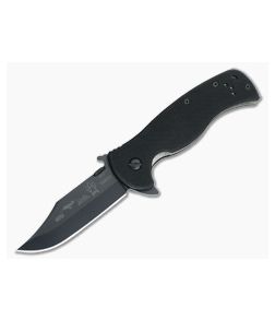 Emerson RangeMaster Sheepdog Bowie Flipper Black Plain