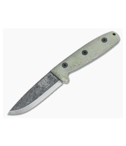 ESEE Camp Lore RB3 Black Oxide Bushcraft Micarta and 1095 Tool Steel
