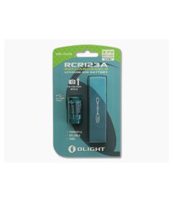 Olight RCR123A Li-ion Rechargeable Battery 650mAh Micro USB Rechargeable ORBC-163C06